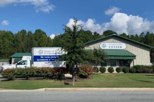 Building and moving van